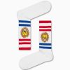Unisex Κάλτσες Λευκές Athletic Lion